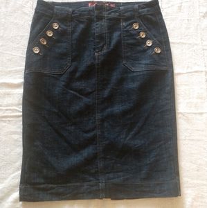 one5one denim skirt